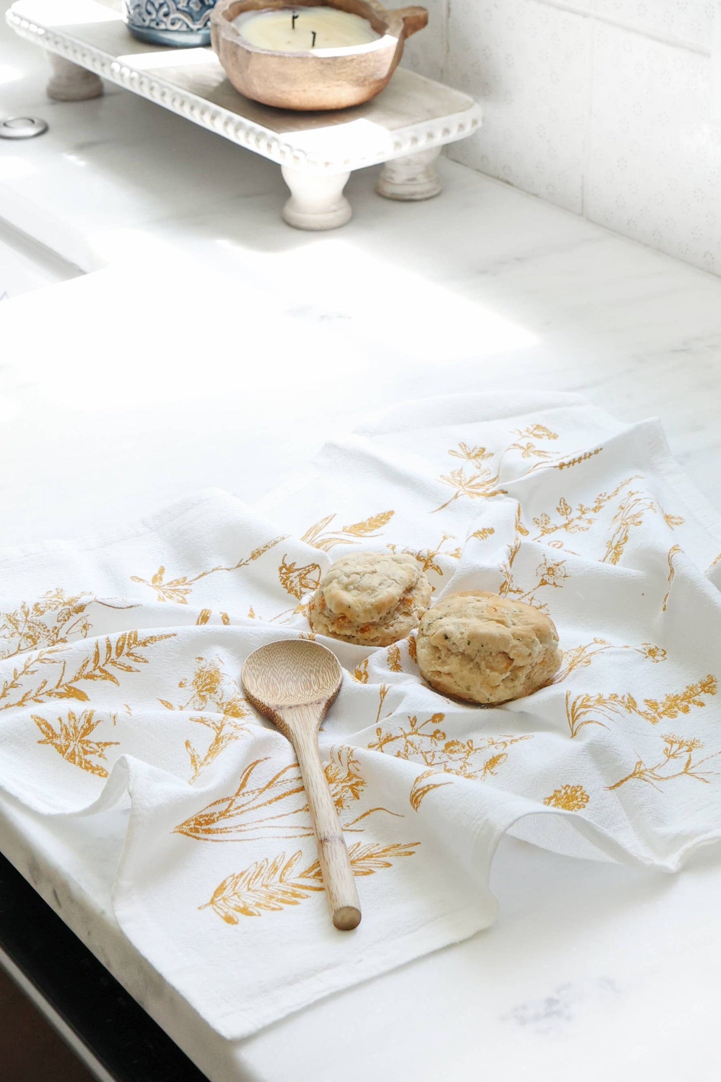Wild Flower Tea Towel