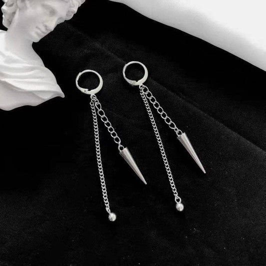 Bullet Spike Dangle Earrings