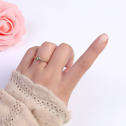 18k Gold Filled Snake Wrap Ring