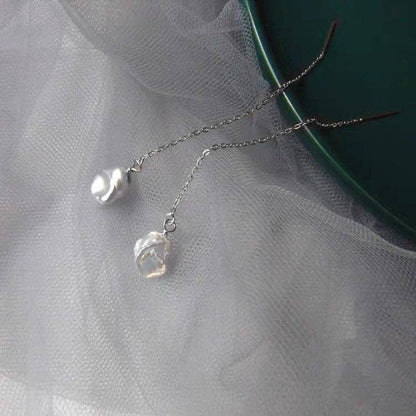 Freshwater Pearl Threader Earrings