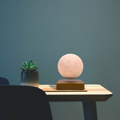 Magnetic Levitating Moon Table Lamp