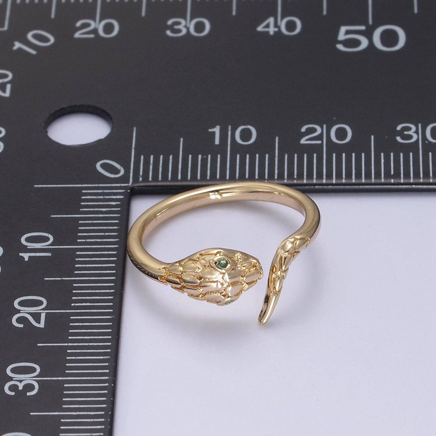 18k Gold Filled Snake Wrap Ring