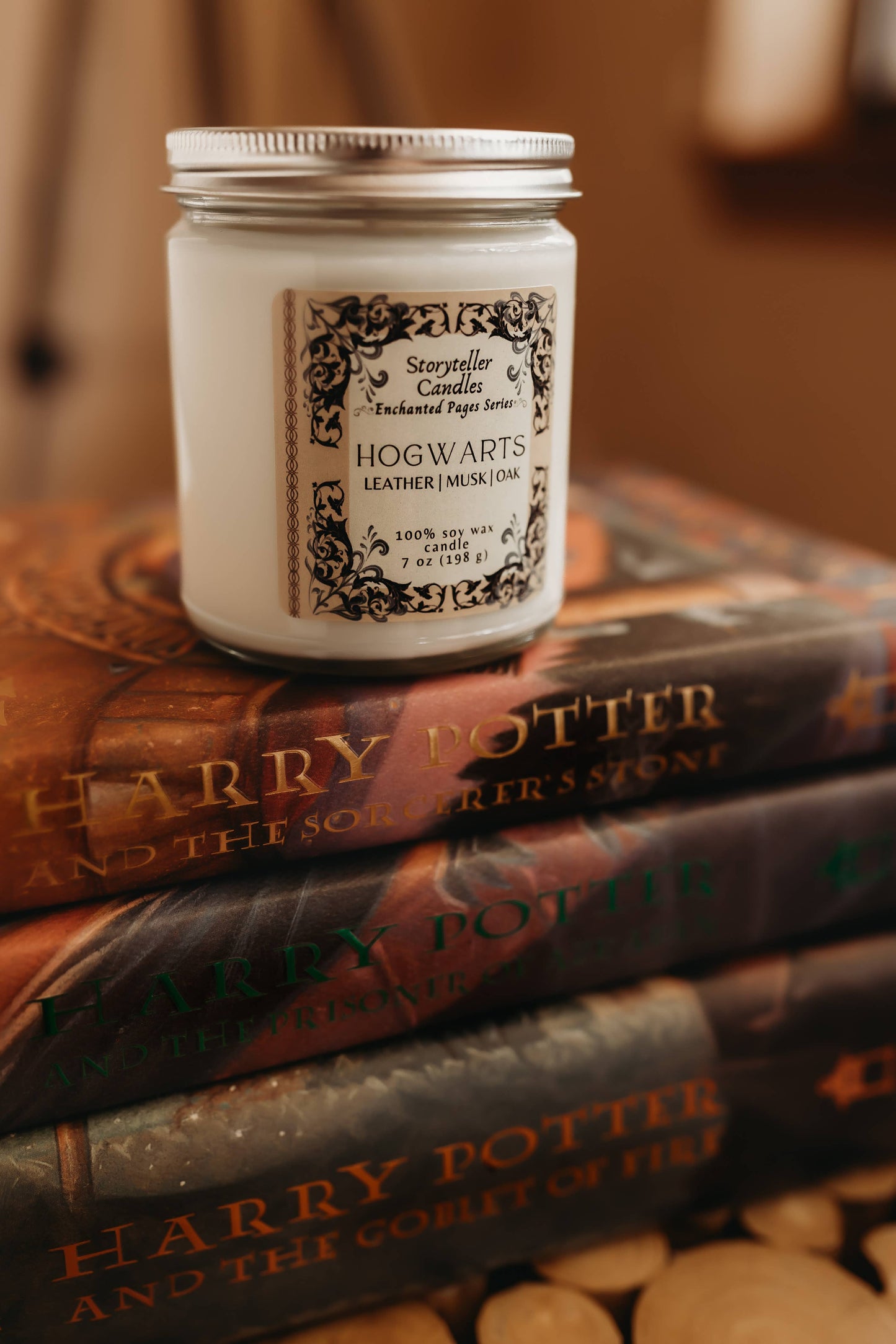 Hogwarts Candle