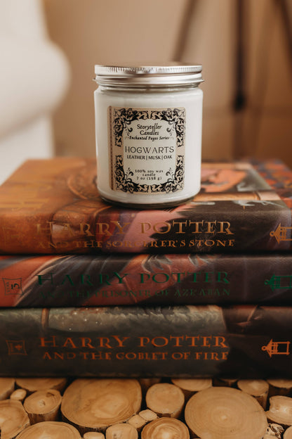 Hogwarts Candle