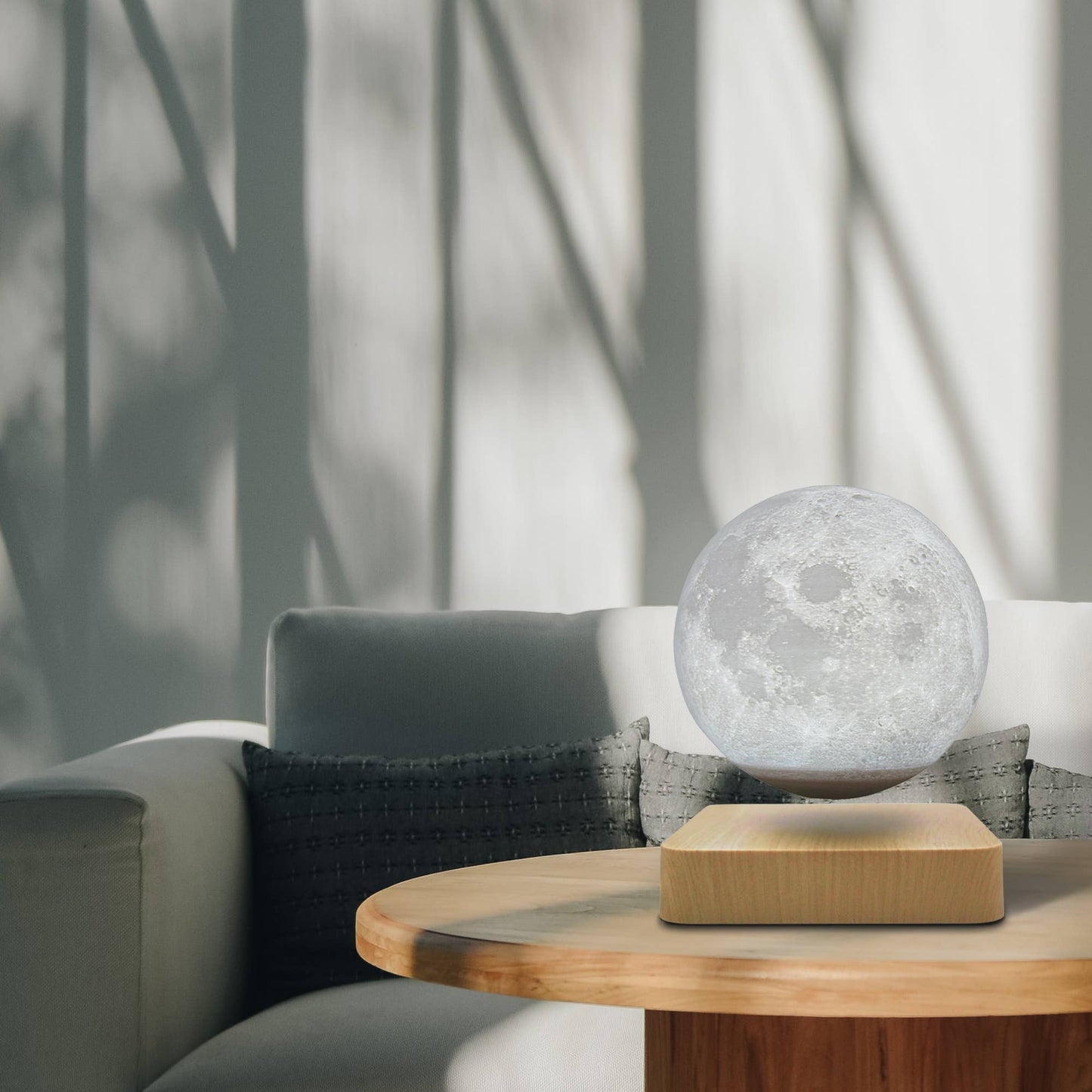 Magnetic Levitating Moon Table Lamp