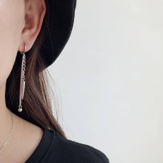 Bullet Spike Dangle Earrings