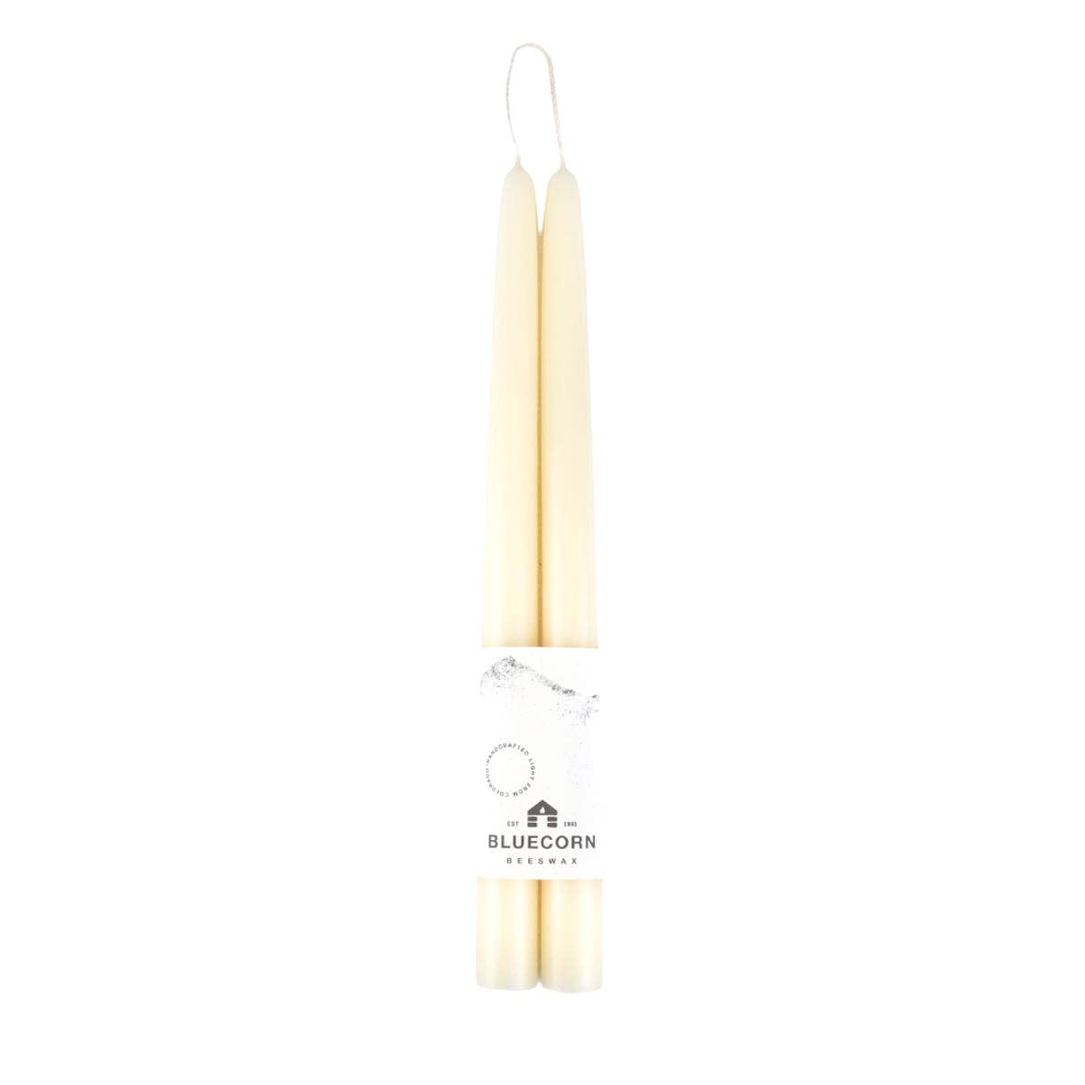 Hand-Dipped 100% Pure Beeswax Taper Candles