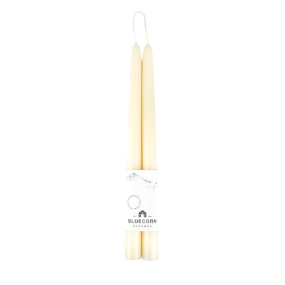 Hand-Dipped 100% Pure Beeswax Taper Candles