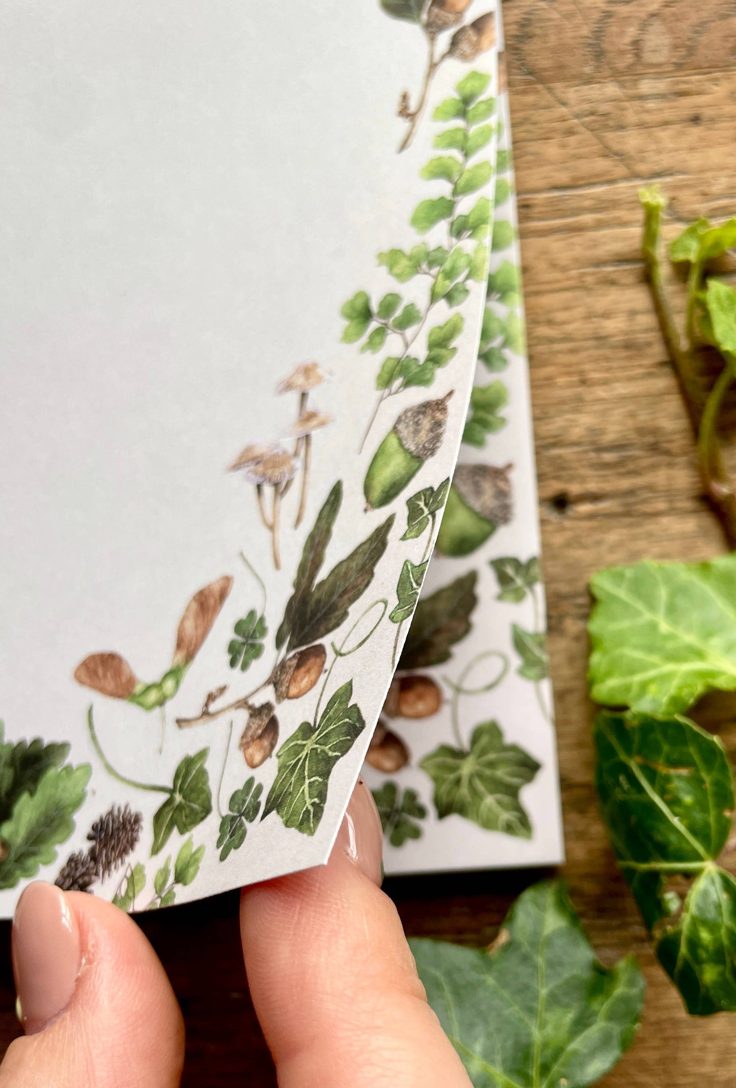 Watercolor Woodlands Notepad